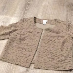 Chico’s~~Elegant Open Front Jacket🤎🤎